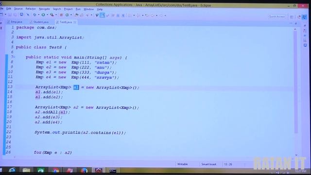 Corejava Tutorial || Collection Framework || video-11 || || BY Ratan Sir