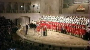 Песни Александры Пахмутовой в исполнении Большого Детского Хора. 2001 год.