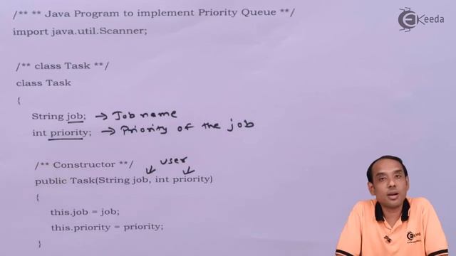 Task Constructor - Queue - Data Structure Using Java смотреть онлайн