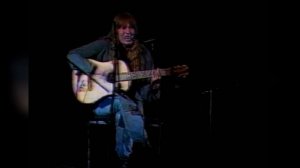 Яна Дягилева на мемориале Башлачева, 1990