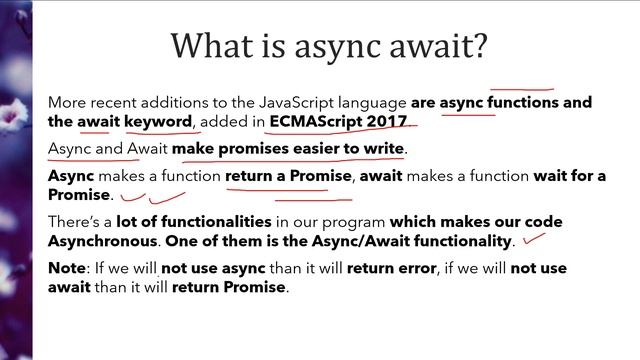 Async Await in JavaScript | JavaScript Async Await | Async Await in Hindi | Async Await क्या होता ह