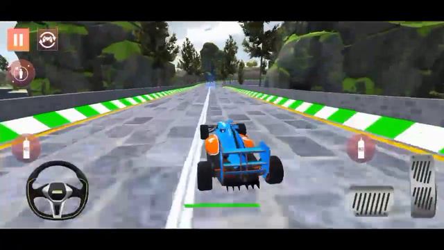 Formula Mega Ramp Car Racing 3D - Impossible Car Stunts Simulator 2020 - Android Gameplay смотреть онлайн