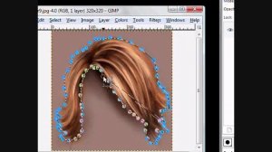 gimp tutorial how to change hair color