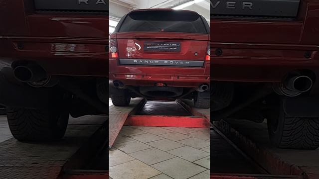 Range Rover. Тюнинг звука выхлопа (touring sound)