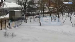 Оренбург. Нападение собаки на школьника. Лицей №1.