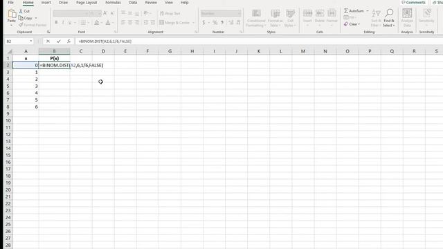 How to Create a Binomial Probability Distribution and Histogram in Excel 2016 смотреть онлайн