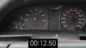 Audi 100 С4 2.3 мкпп.Разгон до 100км!!!