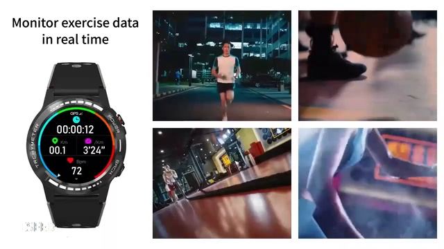 Смарт часы m7 с bluetooth gps альтиметр барометр компас фитнес трекер для измерения сердечного ритм