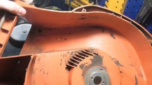 Газонокосилка RME-235 замена корпуса и мотора