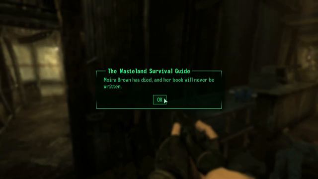 Fallout 3: Helping Moira with her book. смотреть онлайн
