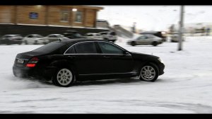 Когда у тебя Mercedes W221 5.5. Чиним и наваливаем боком.