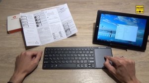 ? Bluetooth клавиатура ZOWEETEK - Мини клавиатура с тачпадом с АлиЭкспресс