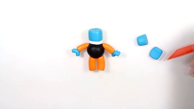 Мастер-класс: Робот из полимерной глины FIMO kids \ Robot - polymer clay tutorial