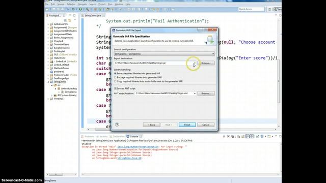 Runnable Jar File смотреть онлайн