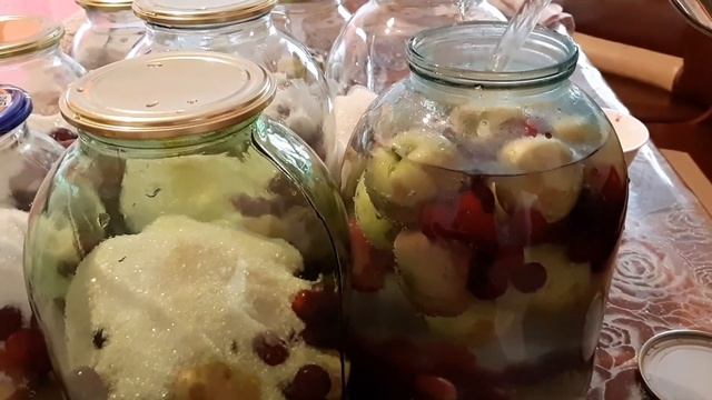 Ассорти компот.Ар турлы жемыстермен компот дайындаймыз!Ассорти компот на зиму! смотреть онлайн