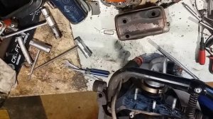 STIHL TS500i Обзор и ремонт мотореза бензорез штиль инжектор.3 часть.