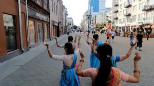 Вечерняя харинама в Екатеринбурге, 20.07.2022. эпизод 2. Evening harinama in Yekaterinburg