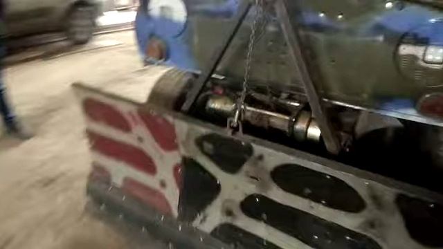 ковш на УАЗ для чистки снега смотреть онлайн