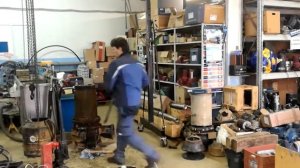 Разборка канализационного насоса Grundfos S1.