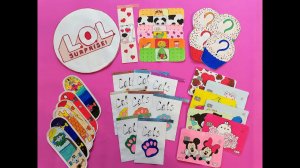 DIY?Котята?Распаковка бумажных сюрпризов?Дизайн банковских карт?Скейты?LOL?Пластыри?Закладки