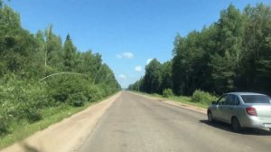 Дорога Йошкар-Ола - Санчурск 16.07.2017 #drongogo