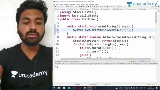 Stacks - 2 | L 9 | Data Structures in Java | Rahul Singla смотреть онлайн