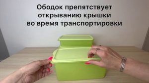 Набор контейнеров≪Оптимум≫(1,3 л / 2,2 л / 3,1 л) Tupperware