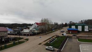 Калтасы с птичьего полета. 2020