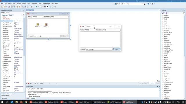 C++ Builder - Indy TCP Client/Server смотреть онлайн