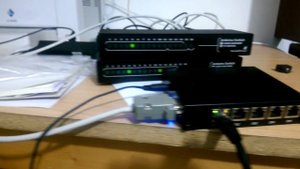Sunsdr2 Pro and RemoteQTH band decoder connection over LAN (Mikrotik router RB450)