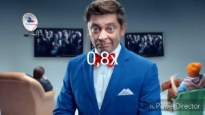 Реклама ТРИКОЛОР ТВ с разными скоростями