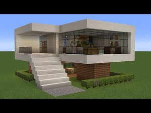Майнкрафт - Как построить современный дом 78. Minecraft