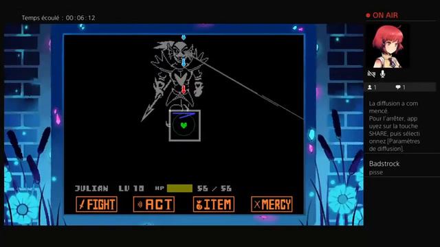 Diffusion PS4 en direct sur Undertale route génocide смотреть онлайн