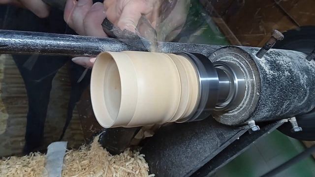 Солонка из Березы. Резцы HSS. смотреть онлайн