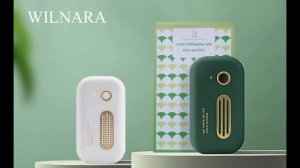 WILNARA Mini Personal Air Purifier Small Air Cleaner Filter Dust, Smoke and Smell