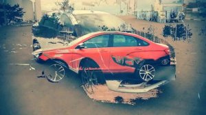 #LADA VESTA НА 18 ДИСКАХ ТЮНИНГ 2019