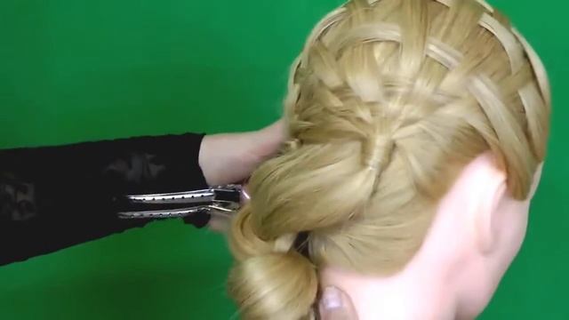 Вечерние и свадебные прически с плетением ! Супер-здорово! Смотри! смотреть онлайн