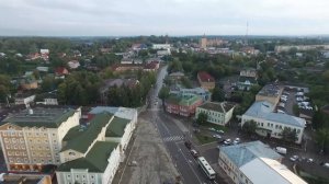 Волоколамск с высоты.