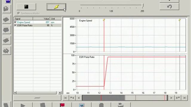 DENSO DST-PC / DENSO-C EGR Pulse Ratio Test Meriva Y17DTI 2003 DENSO смотреть онлайн