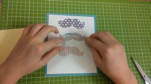 Скрапбукинг. Открытка к 23 февраля для мужчины смотреть онлайн