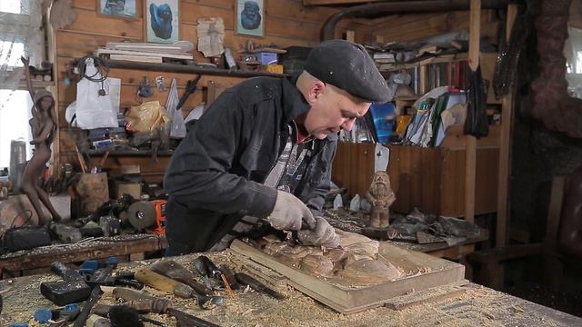 Сделано в Кузбассе HD׃ Резчик по дереву смотреть онлайн