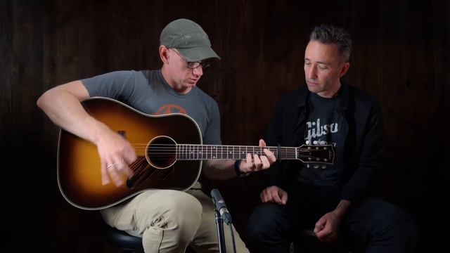 Gibson Custom J-45 "Mystic" Rosewood with Herringbone (1 of 6 made) смотреть онлайн