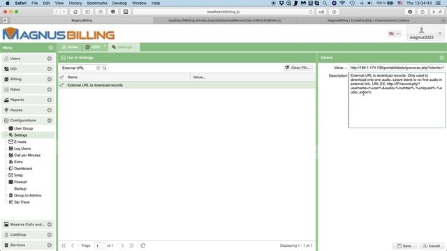 MagnusBilling V6 - Baixar Gravaçōes através de API (ENGLISH SUBTITLE) смотреть онлайн