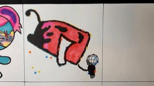 Drawing FNF - Battle for Corrupted Island (Learn With Pibby Mod) / (VS BFDI Glitch)