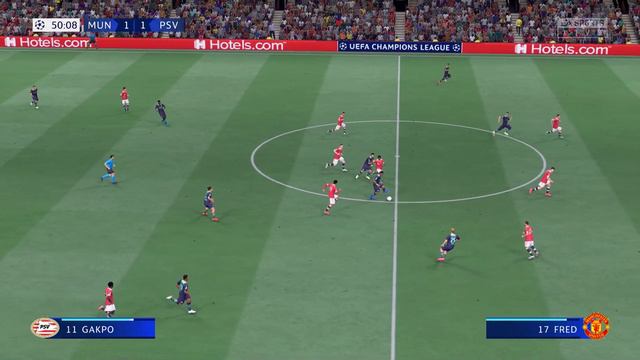 FIFA 22 | Manchester United vs PSV - UCL Champions League UEFA - Full Gameplay смотреть онлайн