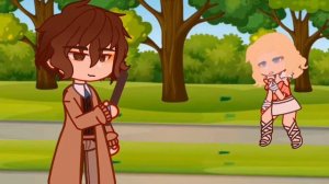 meme: девушка не стенка, подвинется. Гача Соукоку БСД