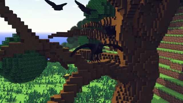 Minecraft Logo Template смотреть онлайн