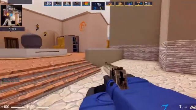 РОБЛОКС МОЯ КОМАНДА КС ГО ПОЧТИ КАК В РЕАЛЬНОМ CSGO СИМУЛЯТОР ROBLOX ВИДЕО ВЕСЕЛ смотреть онлайн