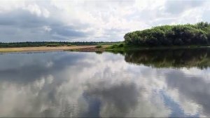 слияние реки Печора и Мылва. Республика Коми