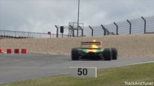 Michael Schumacher Ford Benetton B192 V8 Hits The Track